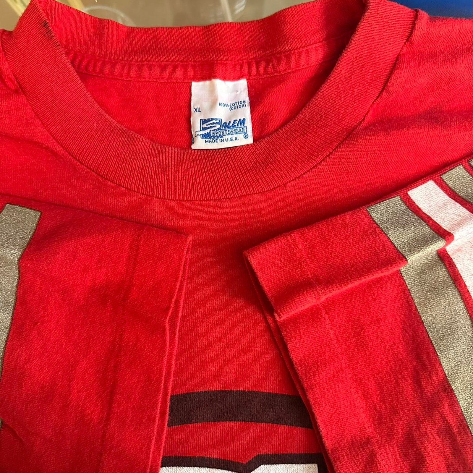 Salem Sportswear × Vintage Vintage San Francisco 49ers Shirt Size US XL / EU 56 / 4 - 8 Thumbnail