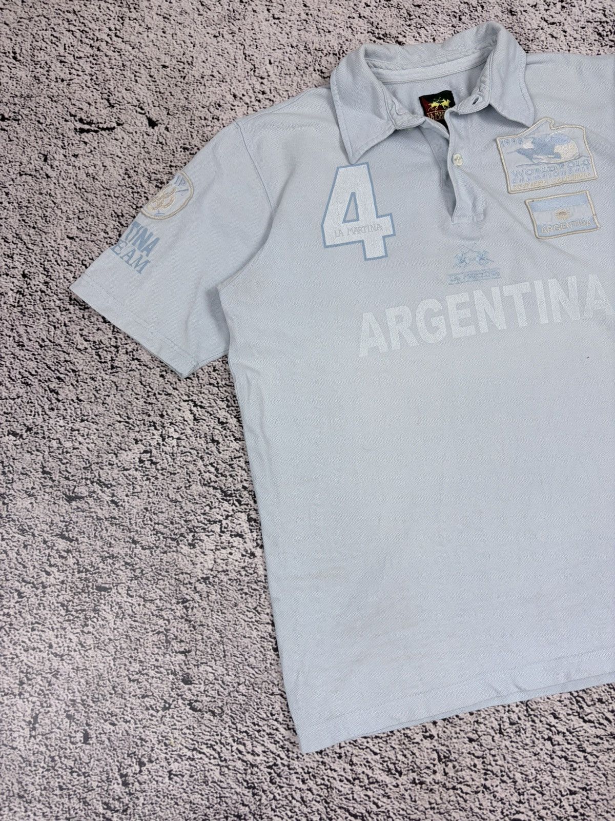 La Martina La Martina Argentina Polo Team World Championship Blue M Size US M / EU 48-50 / 2 - 3 Thumbnail