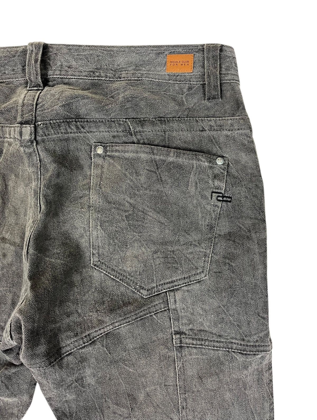 Japanese Brand × Nicole Club Nicole Club For Men Stone Washed Denim Jeans Size US 33 - 13 Thumbnail