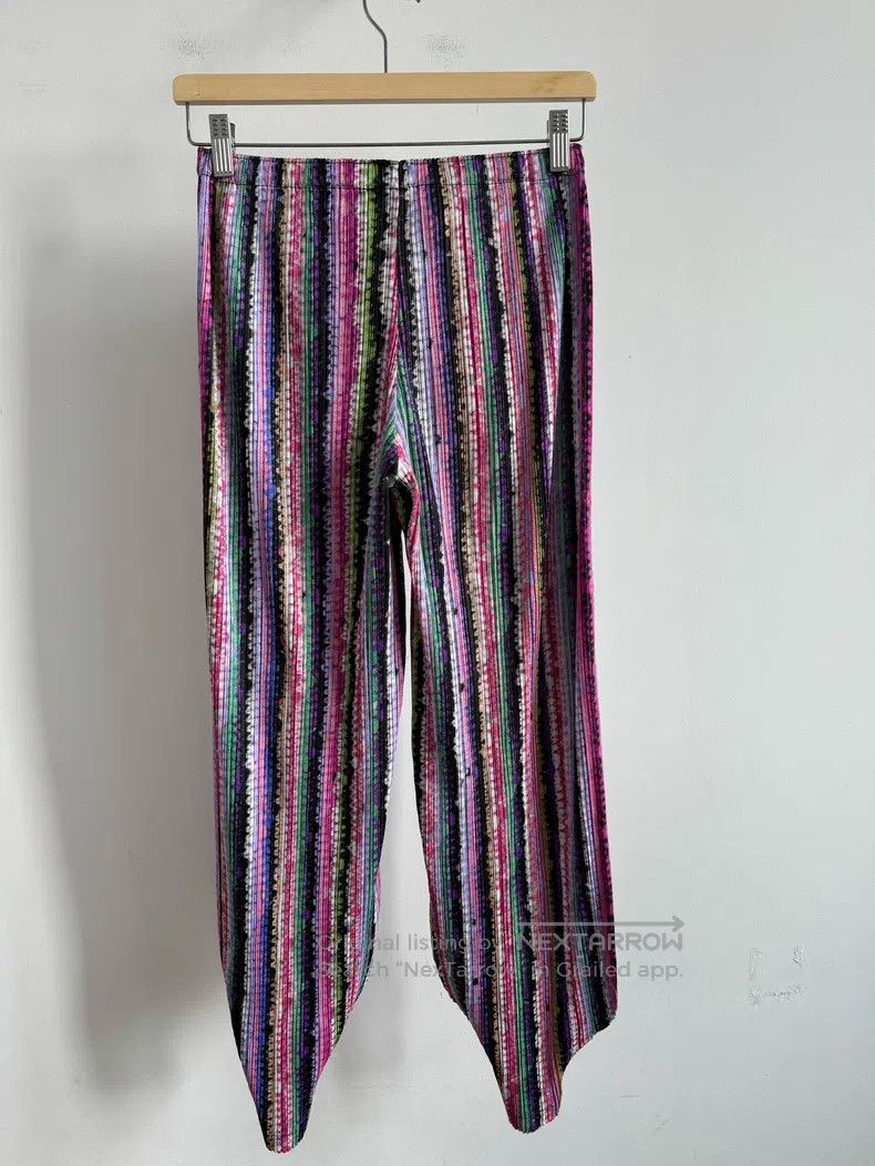 Issey Miyake Issey Miyake Color Block Pants Size 25" / US 0 / IT 36 - 2 Thumbnail