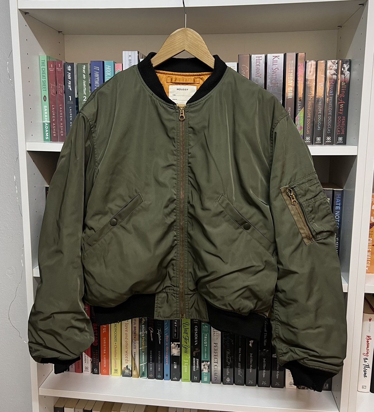 ジャケット・アウター moussy MA-1 X-girl × MOUSSY REVERSIBLE MA-1 JACKET – calif（カリフ）公式