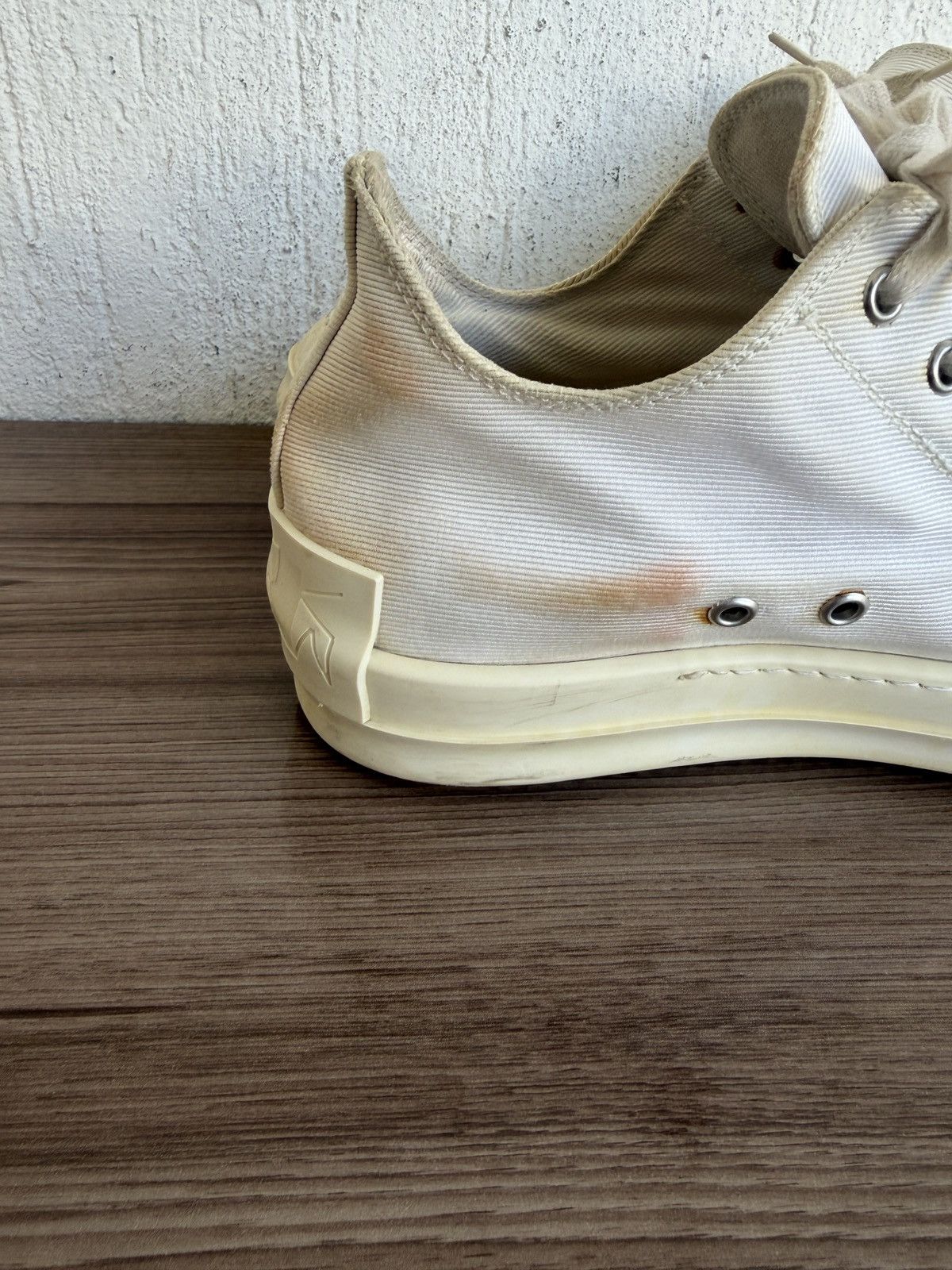 Rick Owens Drkshdw Khaki canvas ramones Size US 8 / EU 41 - 18 Thumbnail