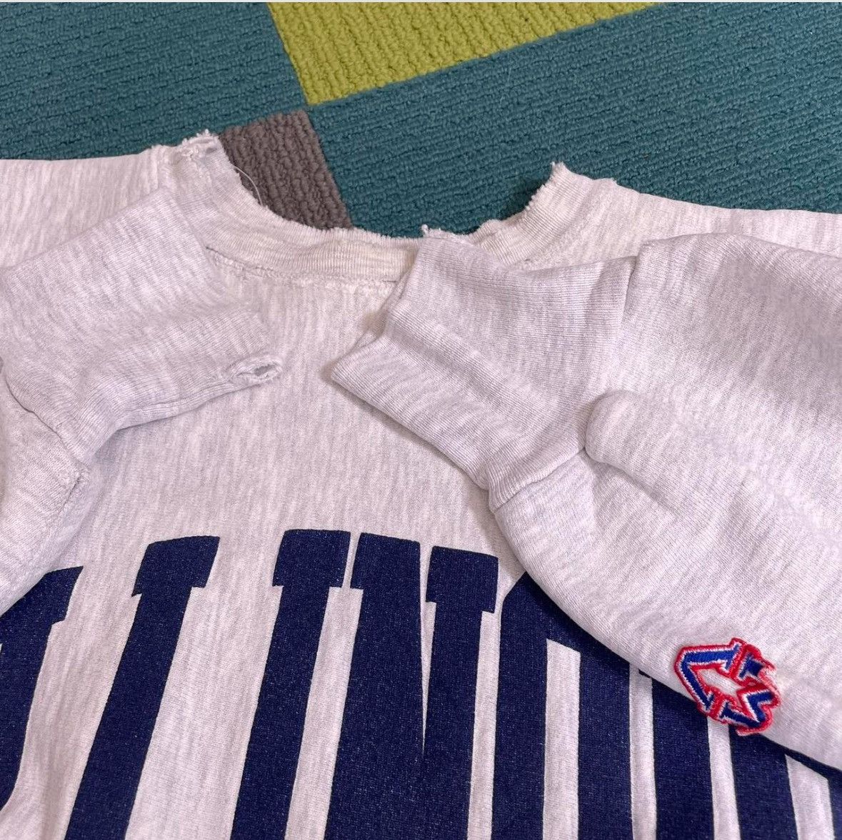Vintage Vintage Illinois Crewneck Size US XL / EU 56 / 4 - 5 Thumbnail