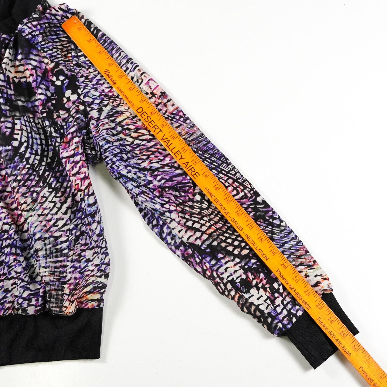 Other Zella Zebra Print Zip Up Windbreaker Coat Jacket Sweater Size L / US 10 / IT 46 - 4 Thumbnail