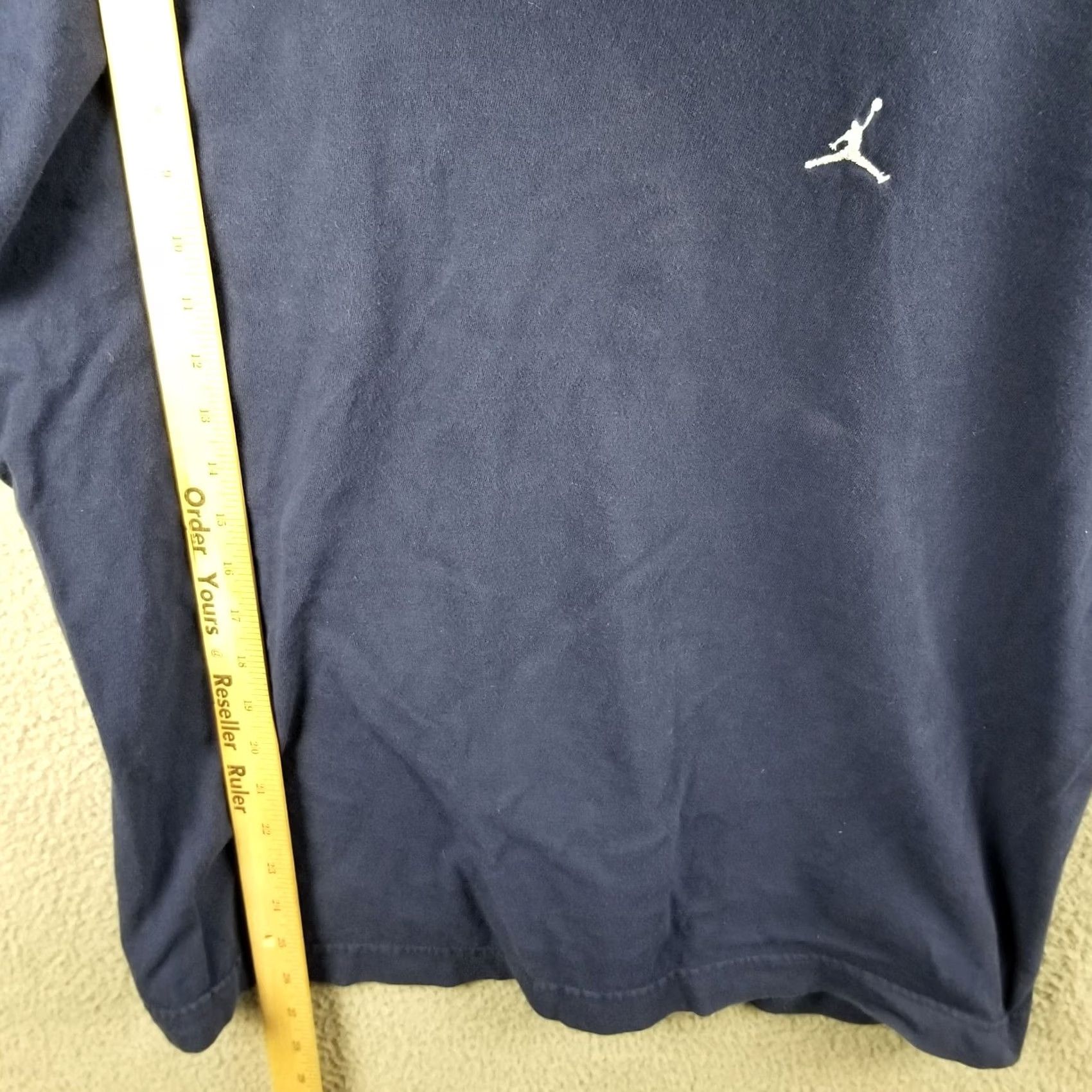 Nike Nike Air Jordan Embroidered Chest Jumpan Essential Tee L Adult Large Blue Mens 90s Sports Jordan Vintage Size US L / EU 52-54 / 3 - 5 Thumbnail