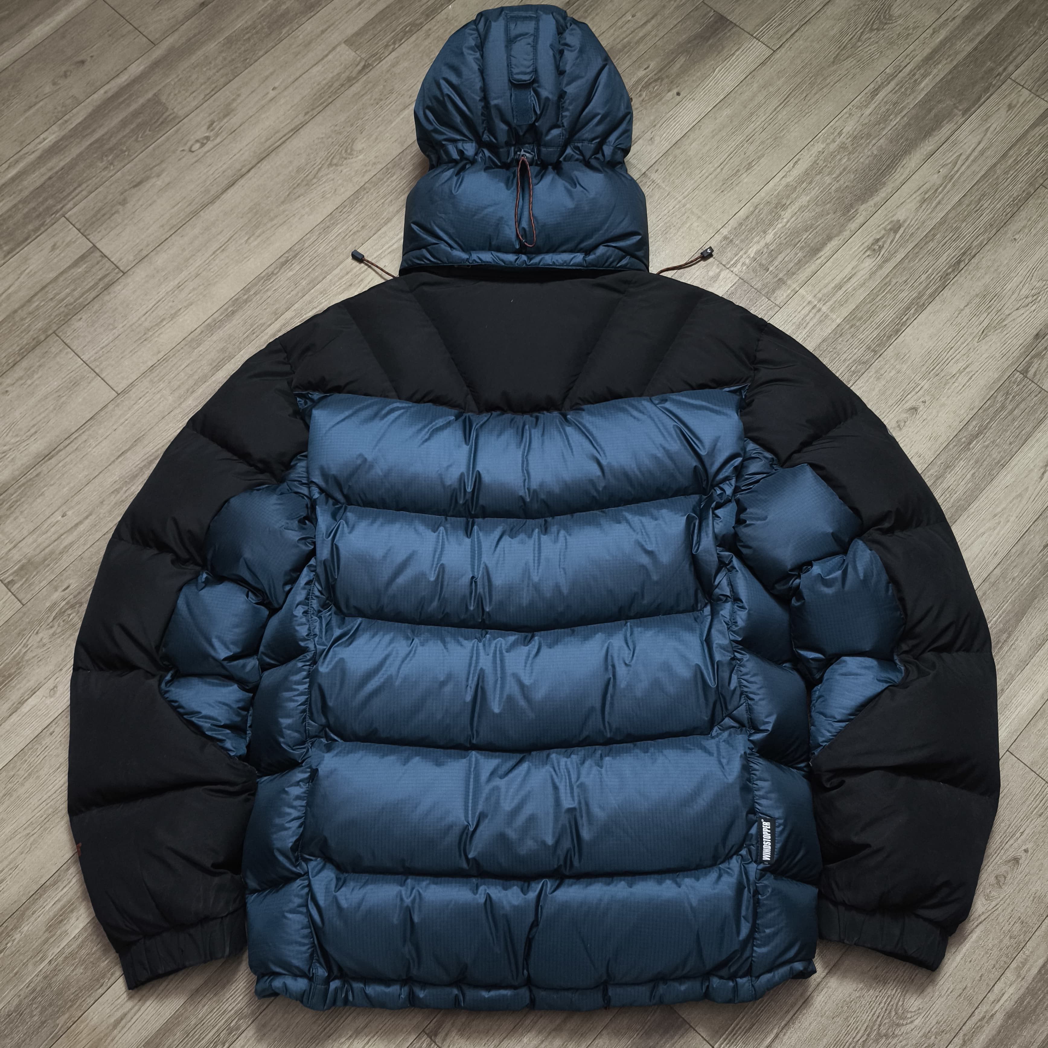 Montbell Montbell Two tone Ex700+ Windstopper Puffer Down Jacket Size US XL / EU 56 / 4 - 10 Thumbnail