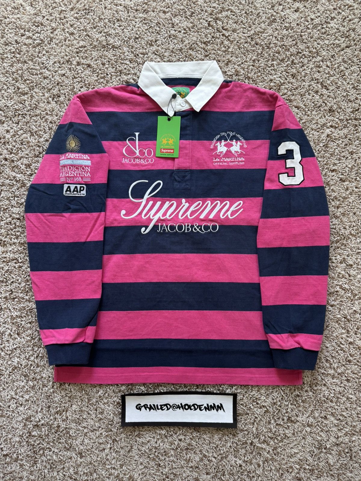 Supreme Supreme SS26 La Martina X Jacob & Co Rugby | Grailed