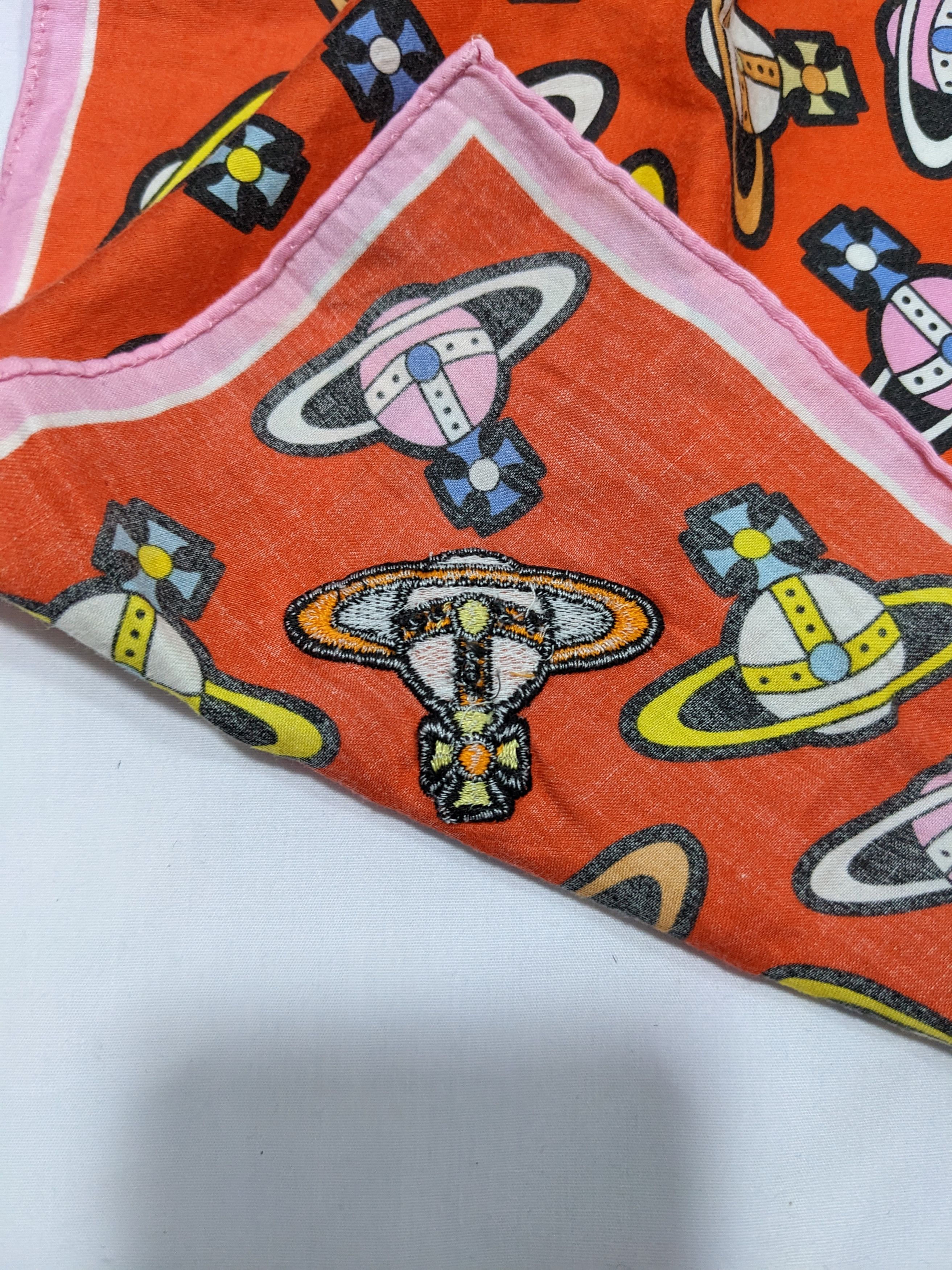 Designer × Vivienne Westwood Vivienne Westwood Monogram Pocket Square Size ONE SIZE - 5 Thumbnail