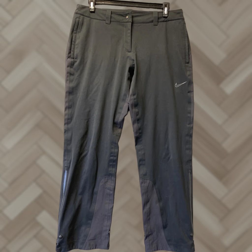 Nike Nike Pants Women Large Black Golf Training StormFit All Time Classic /99-32 Pants Size 36" / US 14 / IT 50 - 1 Thumbnail