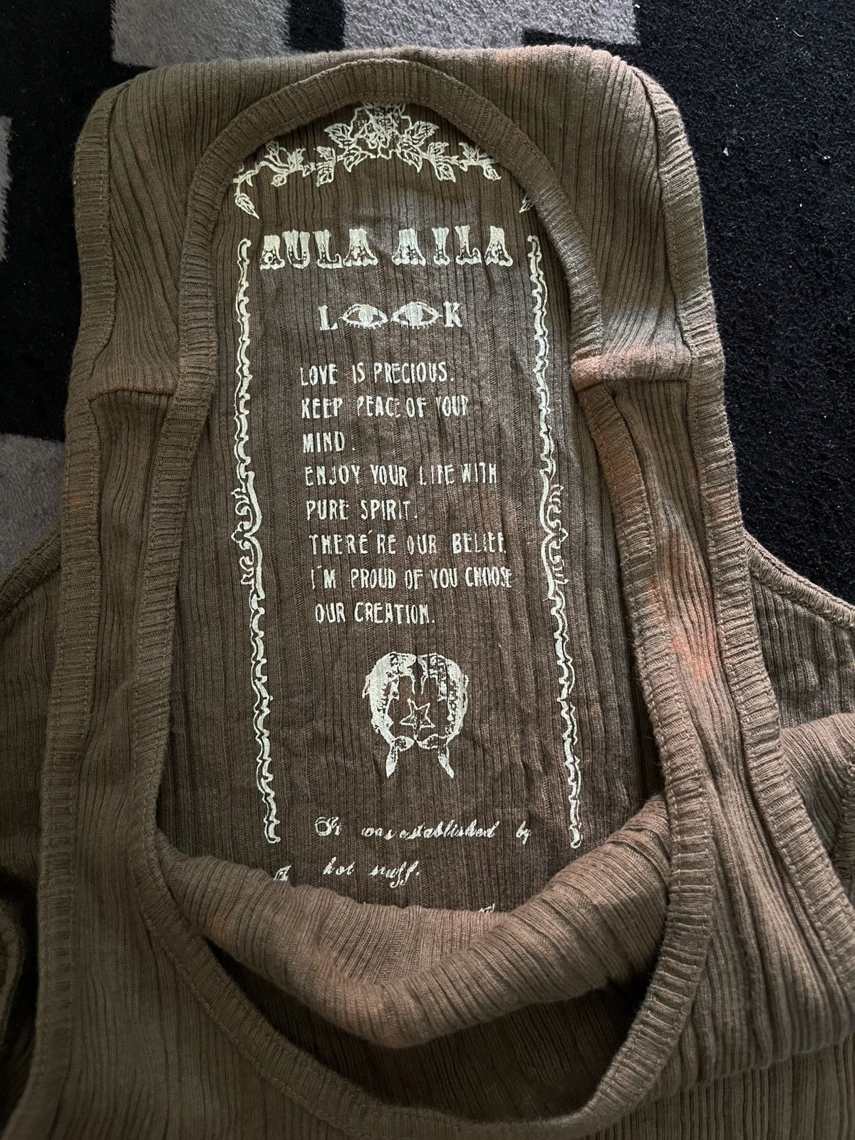 Hysteric Glamour Vintage aula aila knight tanktop ifsixwasnine style Size US M / EU 48-50 / 2 - 4 Thumbnail