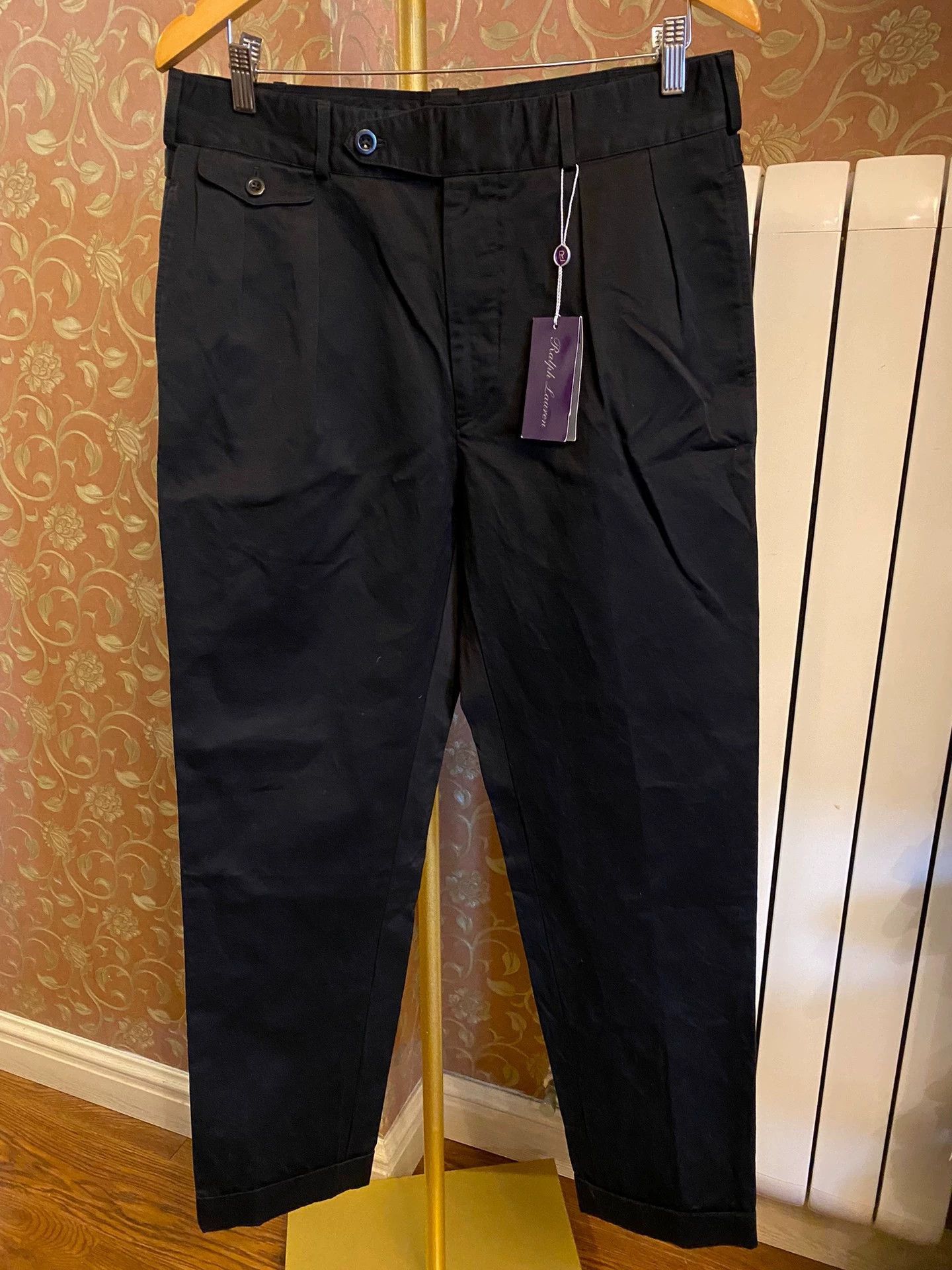 Ralph Lauren Black Cropped Pants Size 34 Size US 34 / EU 50 - 1 Thumbnail