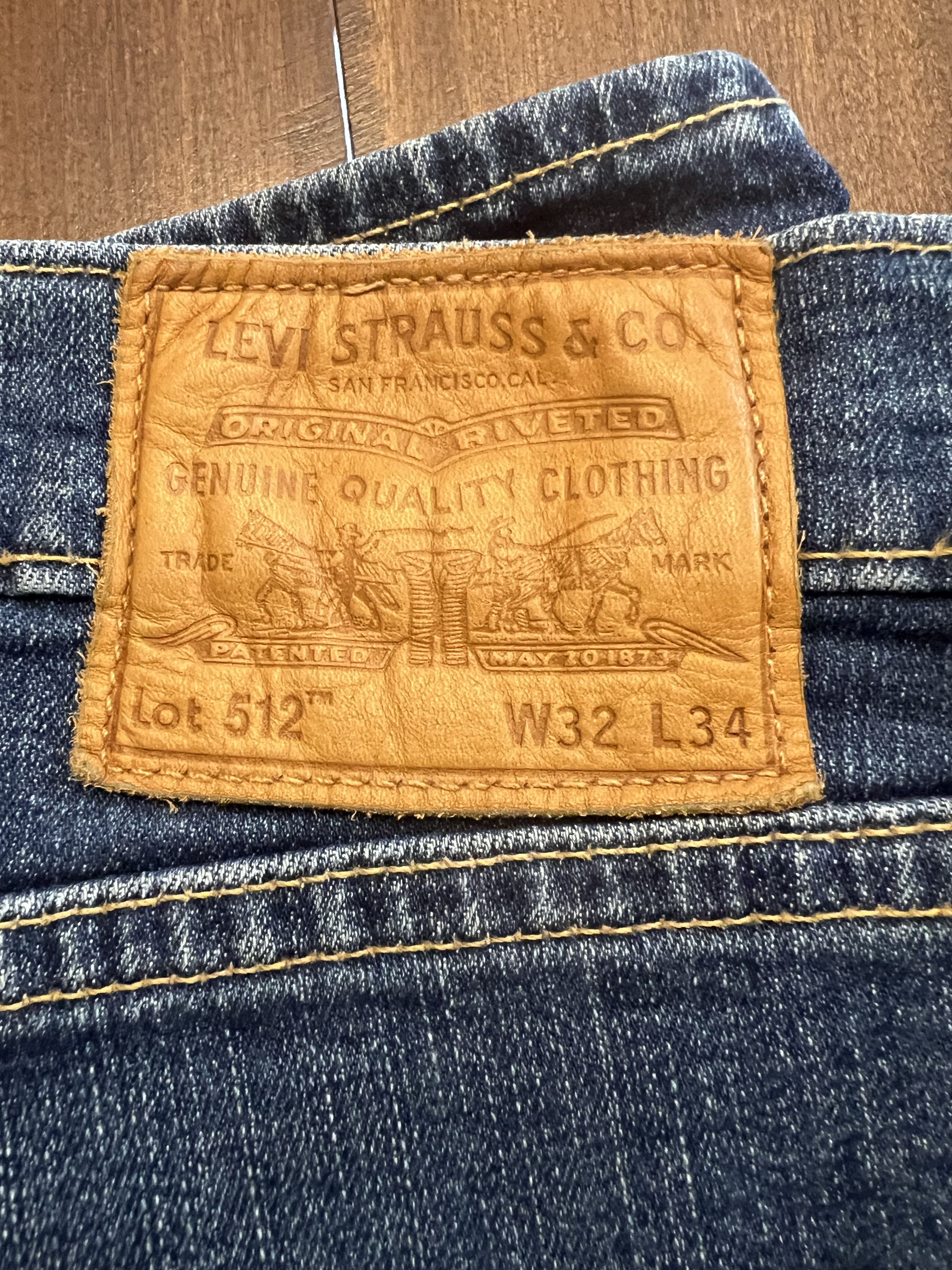 Levi's Levi's, lot 512, men's, 32x34 Size US 32 / EU 48 - 5 Thumbnail