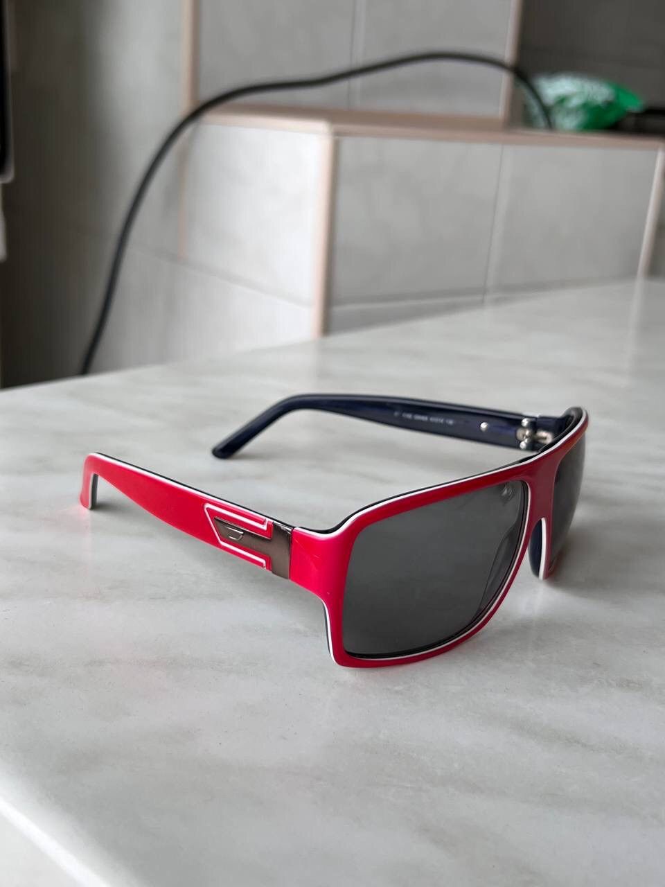Diesel Vintage Diesel Sunglasses Punk Rock Eyewear Logo Y2K Size ONE SIZE - 8 Thumbnail