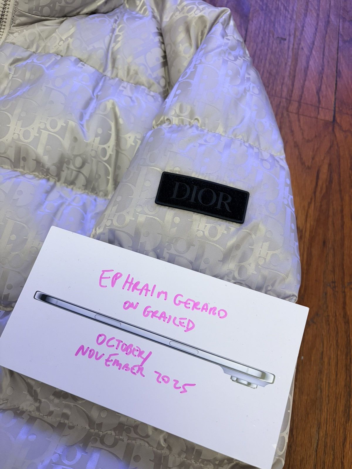 Dior Dior Oblique Puffer Jacket 48 M Size US M / EU 48-50 / 2 - 3 Thumbnail