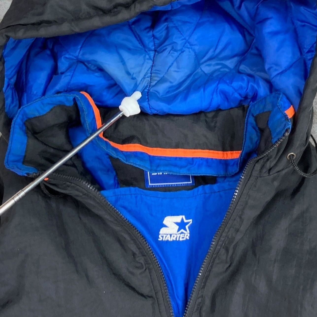 Starter Vintage 90s Florida Gators Puffer Jacket Mens XL Jet Black Size US XL / EU 56 / 4 - 5 Thumbnail