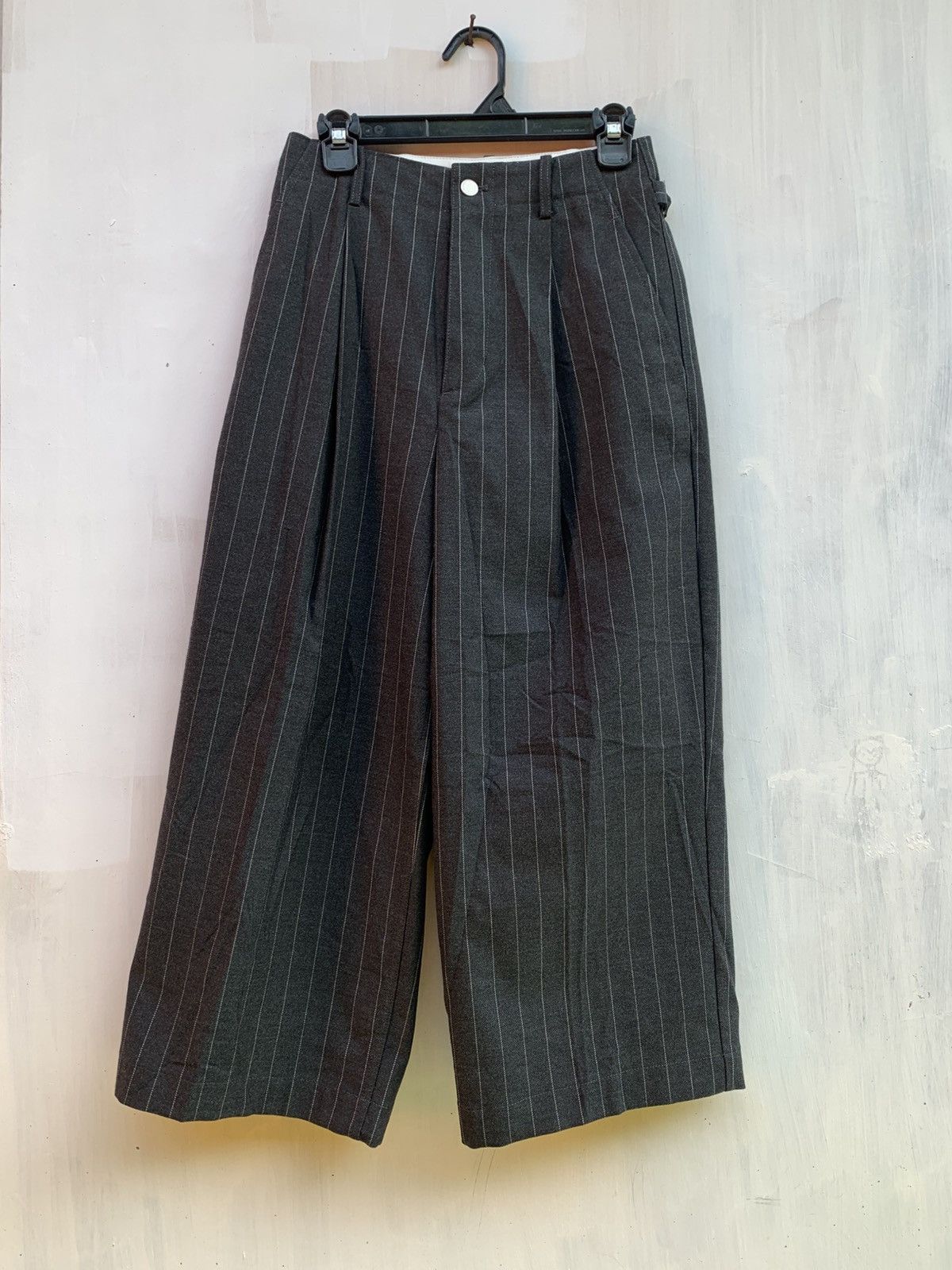 Japanese Brand Japanese brand GU X Beautiful People pleated tuck wide pants Size US 28 / EU 44 - 1 Thumbnail