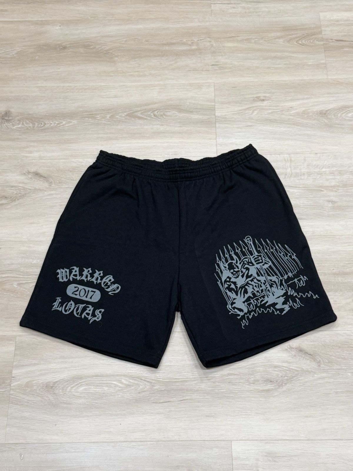 Warren Lotas Warren Lotas Demon Guard Sweatshorts | Grailed