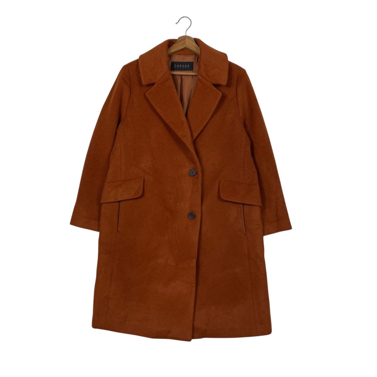 Japanese Brand Tankus Wool Overcoat Size M / US 6-8 / IT 42-44 - 1 Thumbnail