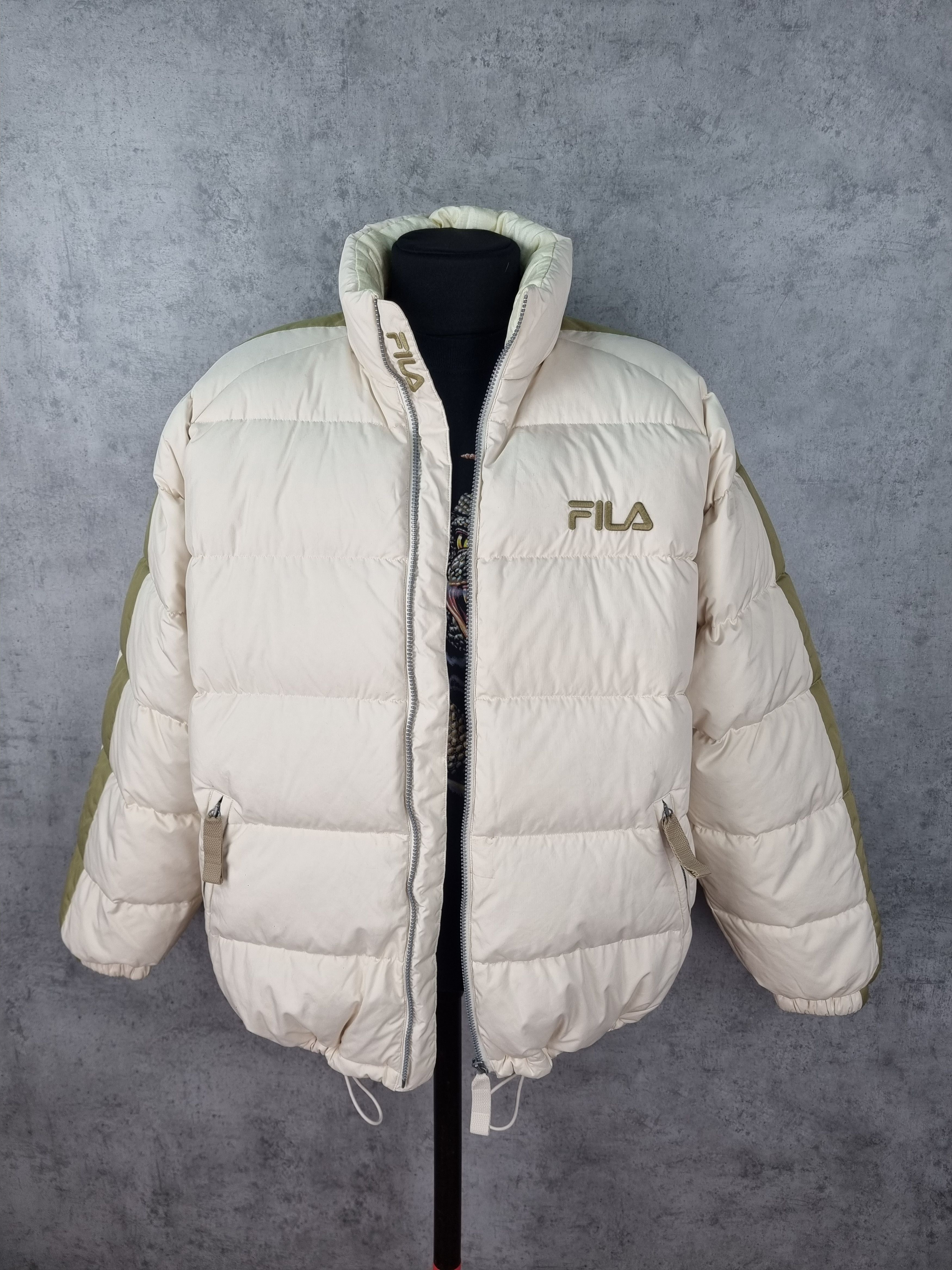 Fila Fila Duck Down Jacket with Embroidered Logo Rare Jacket Size US XL / EU 56 / 4 - 4 Thumbnail
