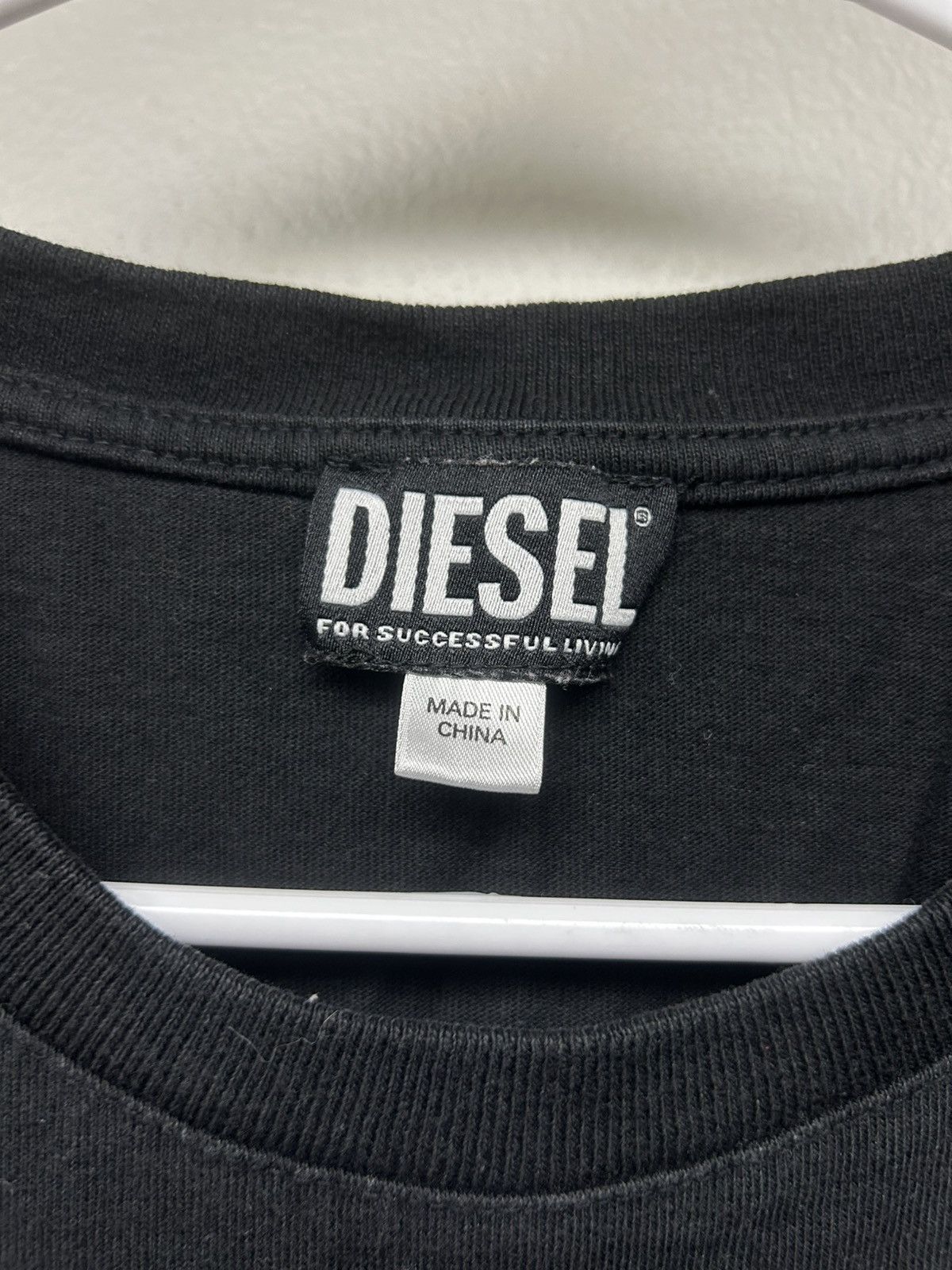 Diesel Diesel T-Diegor-C4 Black Graphic Tshirt Size US XL / EU 56 / 4 - 5 Thumbnail