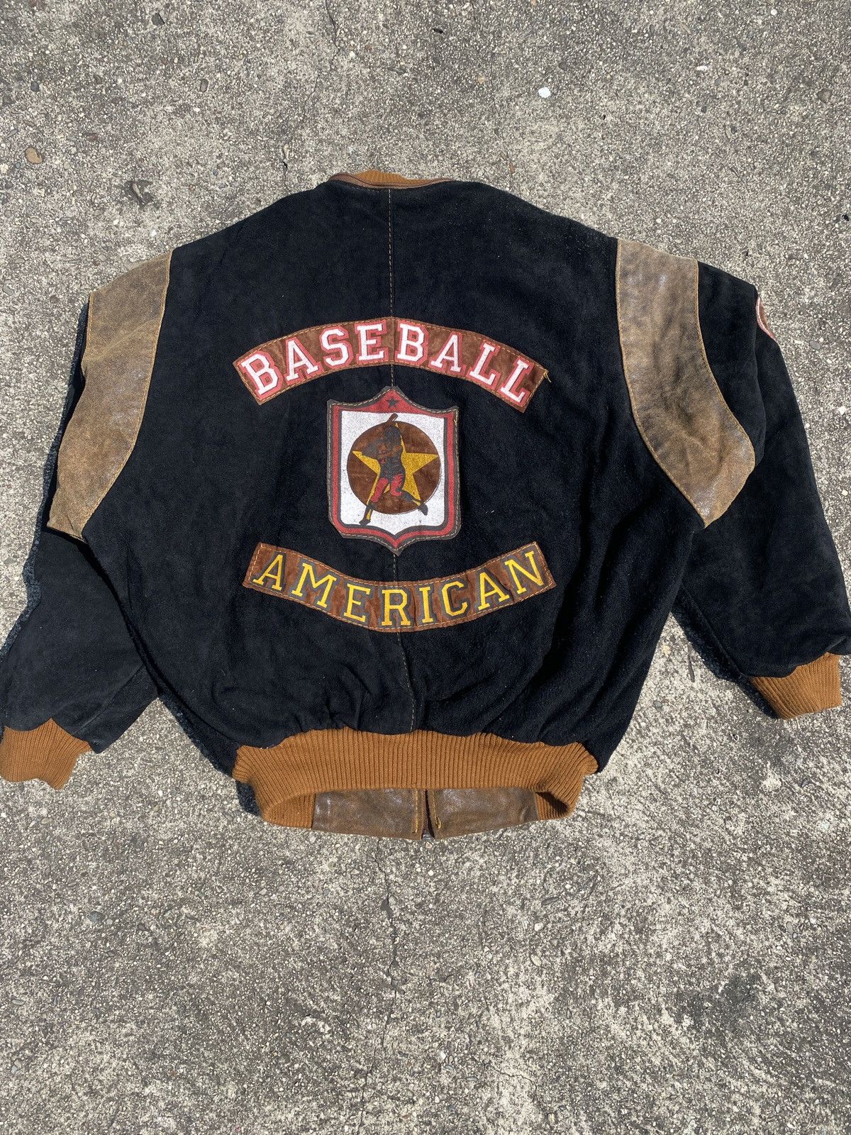 Maison Margiela × Vintage Vintage US Suede Bomber Jacket Size US M / EU 48-50 / 2 - 1 Thumbnail