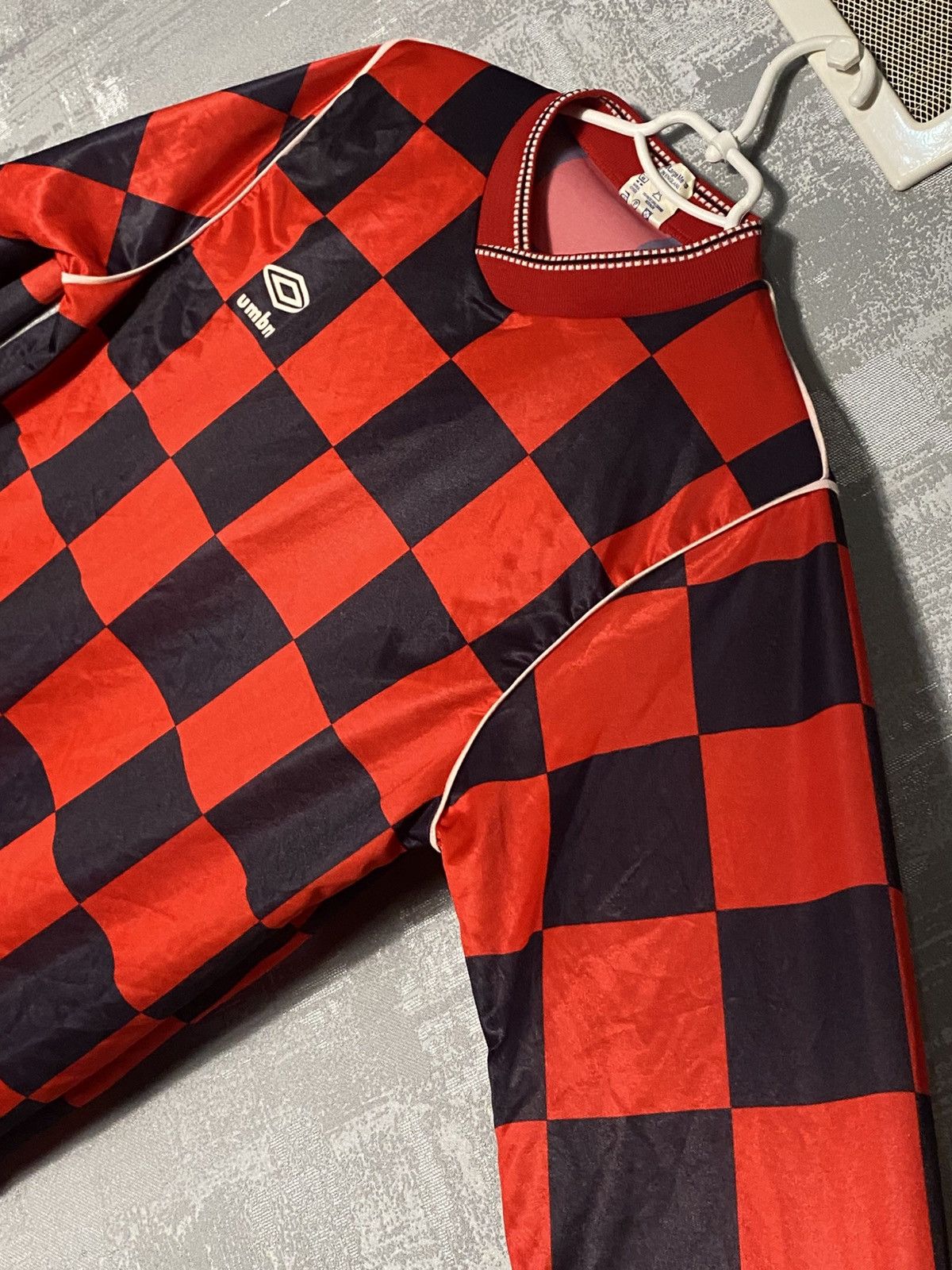Umbro Vintage 90s Umbro Football Soccer Jersey Long Sleeve Kit Size US L / EU 52-54 / 3 - 7 Thumbnail