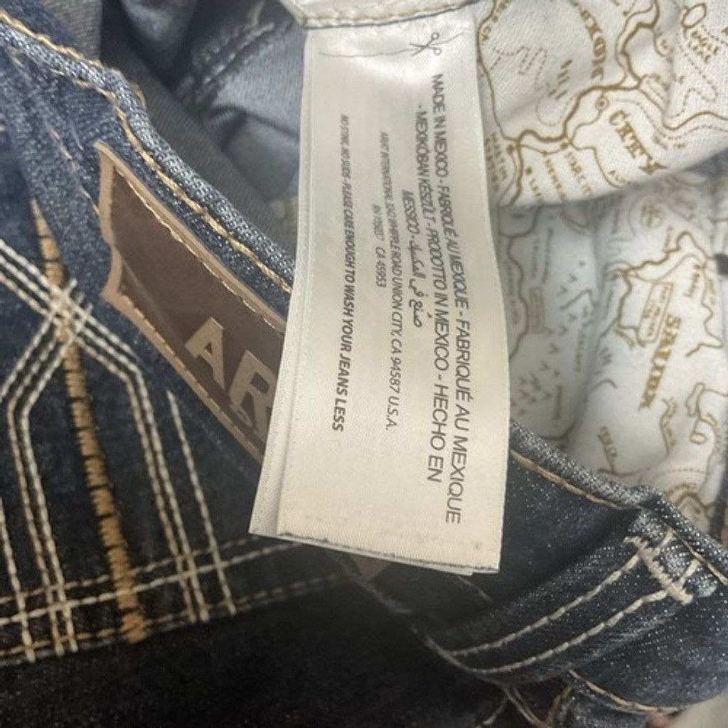 Ariat Ariat M4 Relaxed Blue Cutoff Jean Shorts Unisex Adult 32x32 Size US 32 / EU 48 - 5 Thumbnail