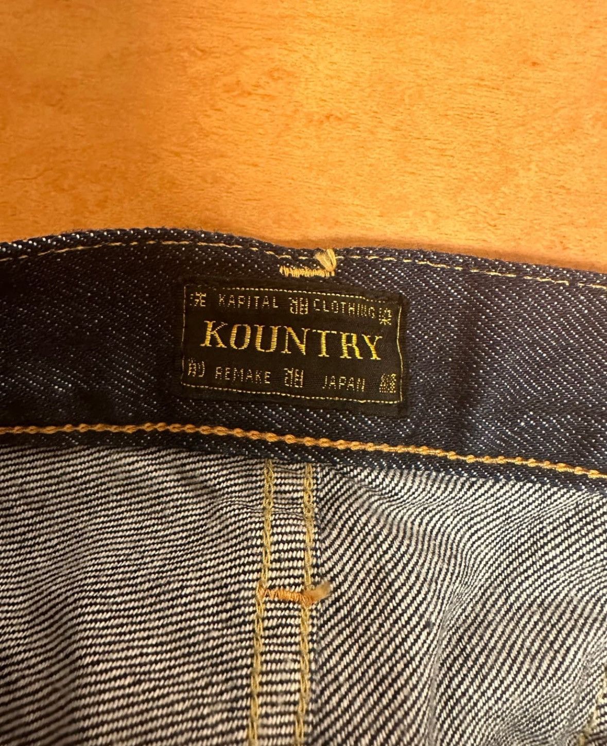Kapital Kapital 12.5oz Mexican Tuxedo Bone Denim Pants Size US 32 / EU 48 - 4 Thumbnail