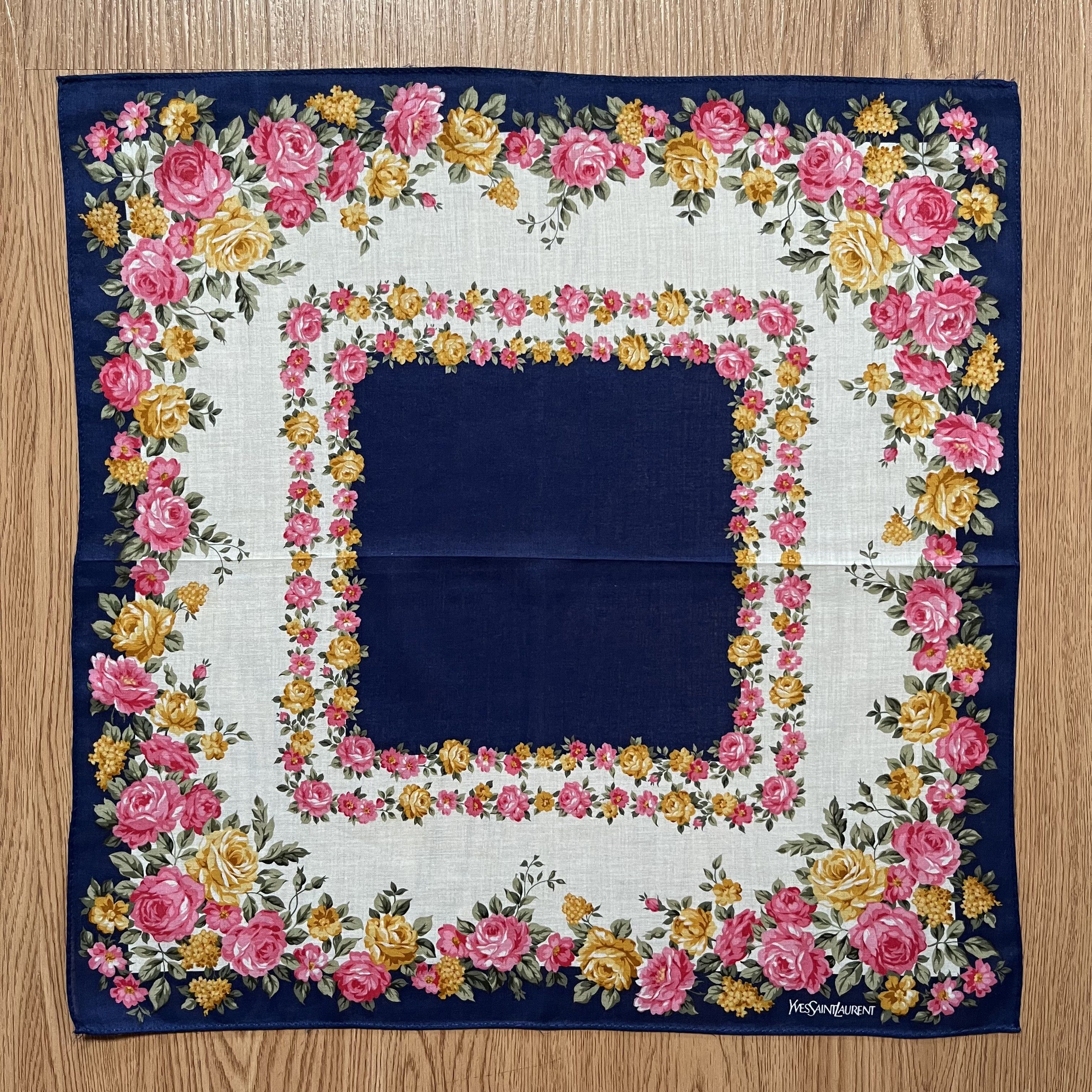 Yves Saint Laurent Vintage Yves Saint Laurent Handkerchief Size ONE SIZE - 1 Thumbnail