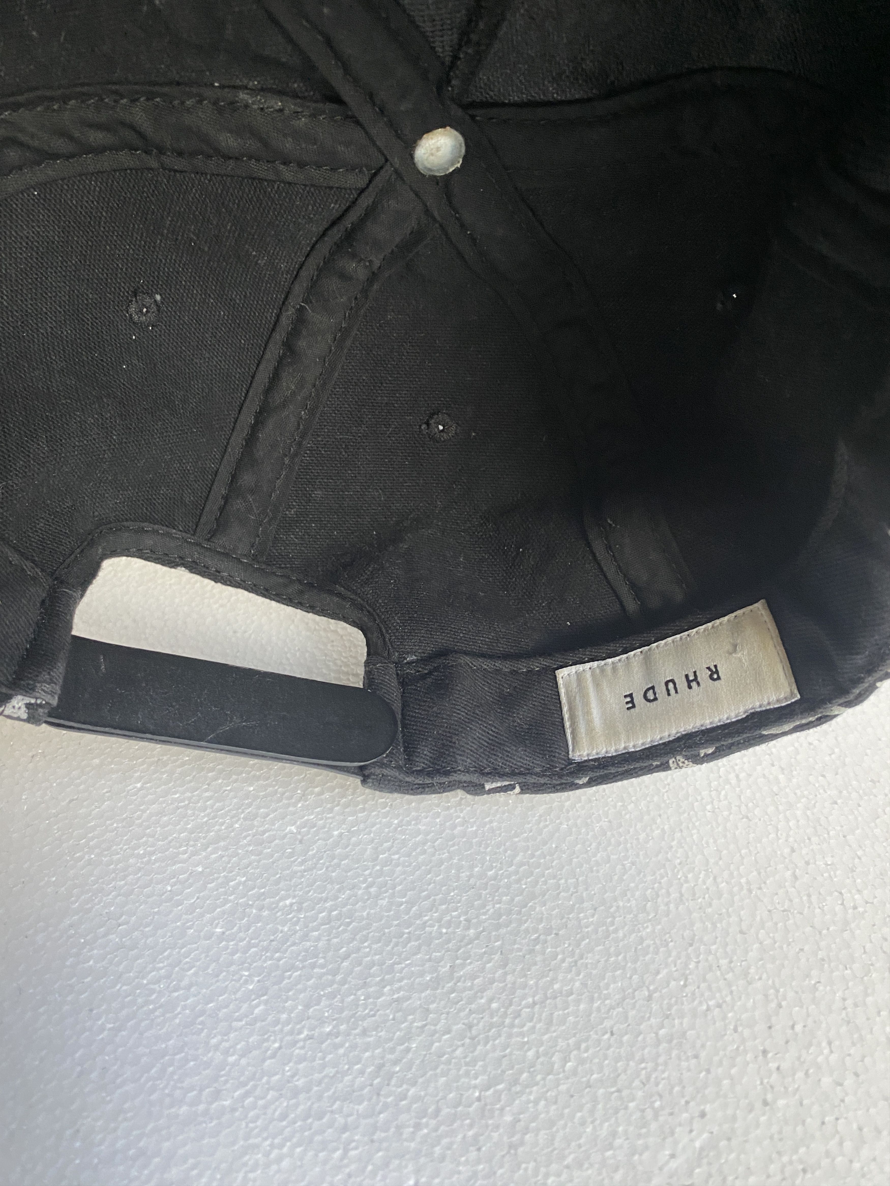 Rhude Rhude Repurposed Paisley Cap Black Size ONE SIZE - 3 Thumbnail