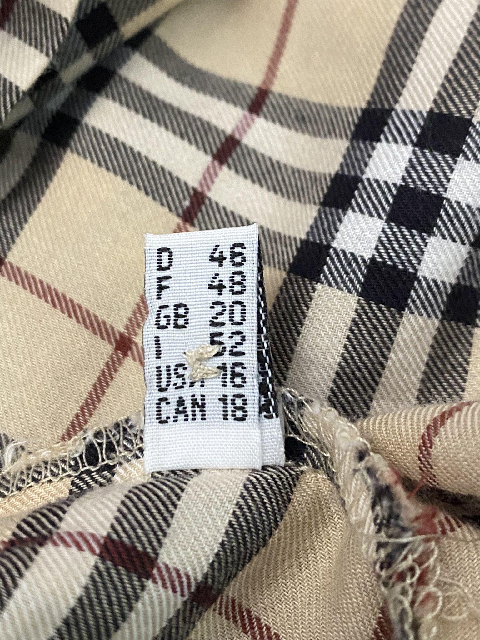 Burberry × Designer Burberry Shirt Nova Check Luxury Very Rare Size M / US 6-8 / IT 42-44 - 5 Thumbnail