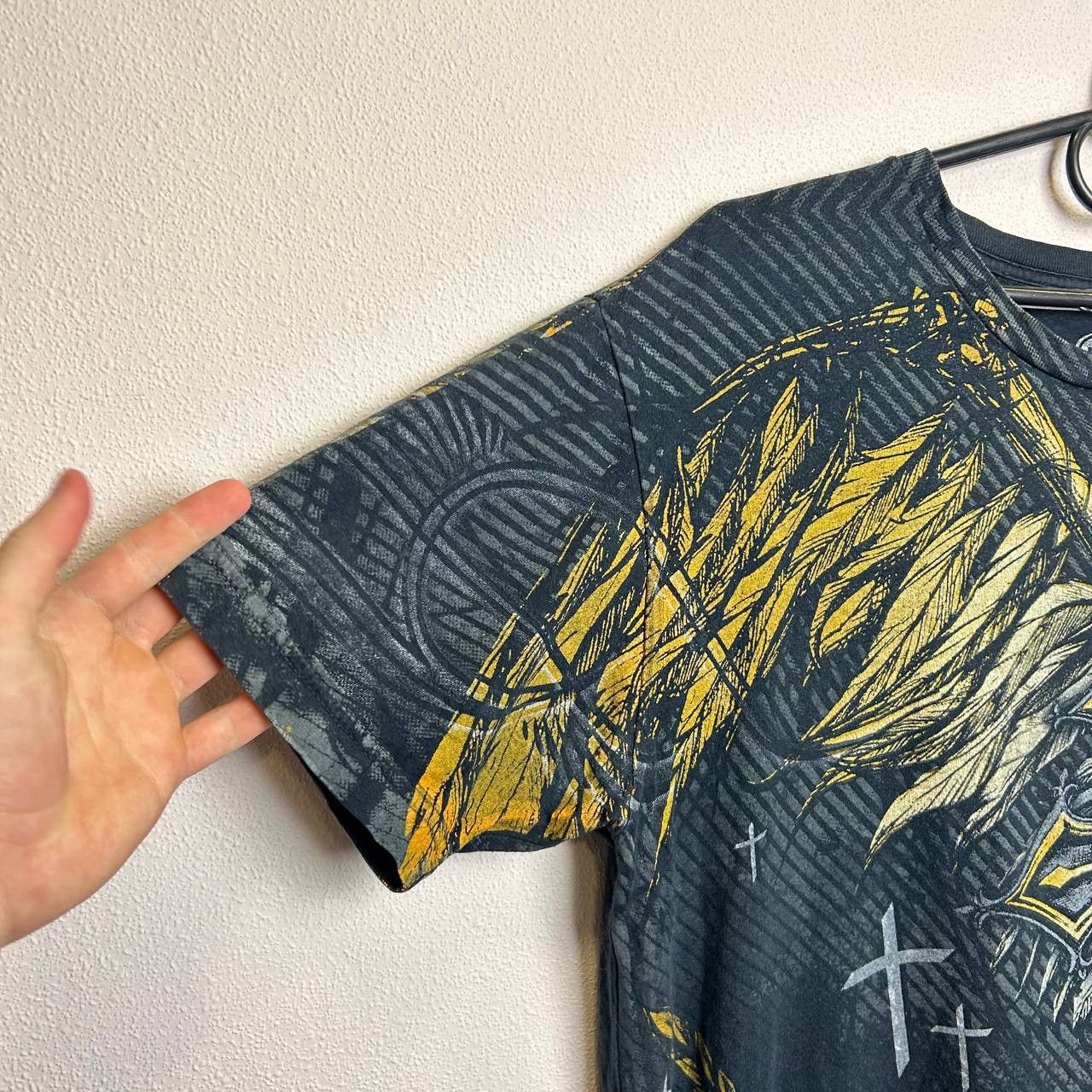 Affliction Vintage Affliction Style overprinted graphic y2k tee Size US M / EU 48-50 / 2 - 5 Thumbnail