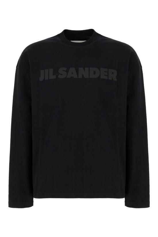 Jil Sander JIL SANDER Men T-Shirts J21GC0167J20243 001 BLACK Size US S / EU 44-46 / 1 - 1 Thumbnail