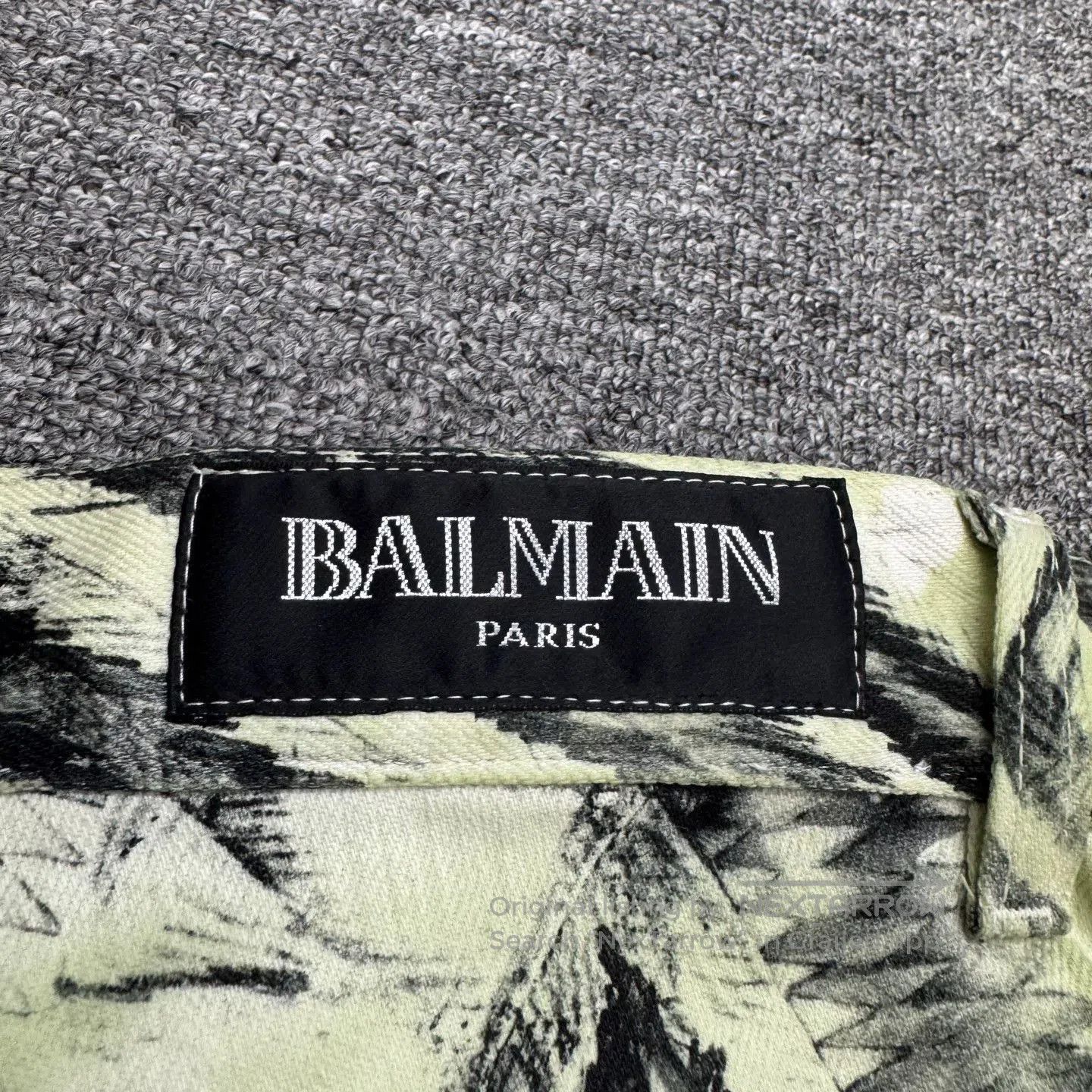 Balmain Balmain Symmetric Pattern Jeans. Size US 31 - 6 Thumbnail