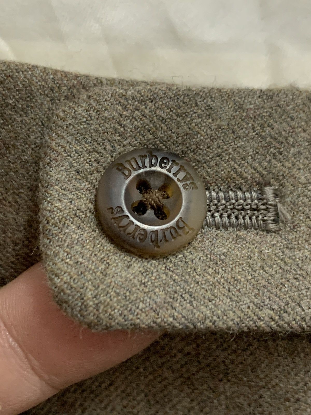 Burberry Vintage BURBERRY Wool Pants Size US 35 - 5 Thumbnail