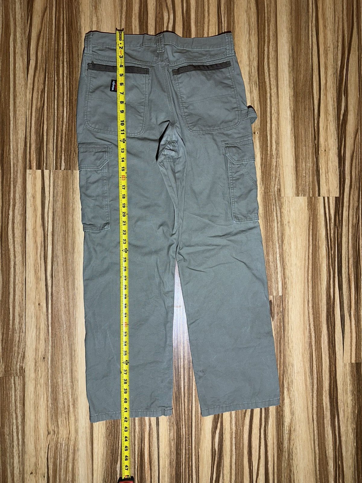 Wrangler Wrangler Riggs Workwear Tan Cargo Pants Size US 33 - 7 Thumbnail
