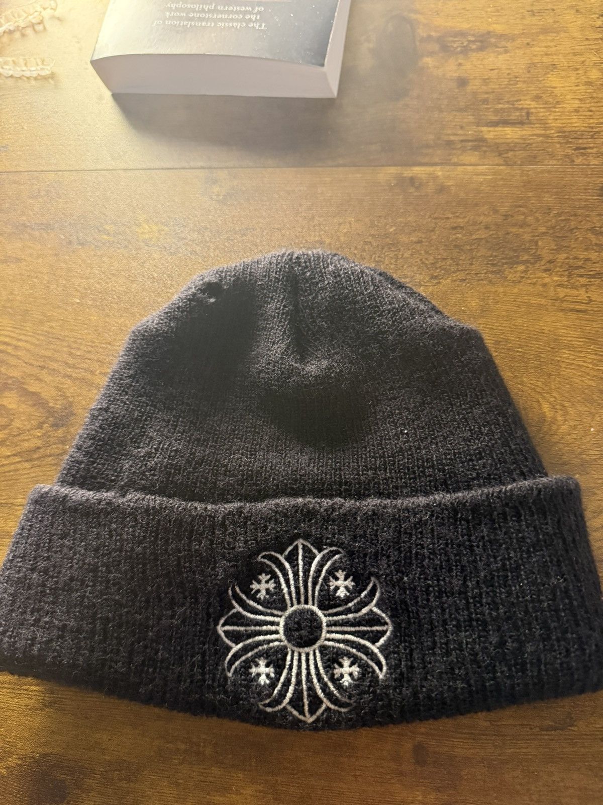 Chrome Hearts wool fuck you beanie