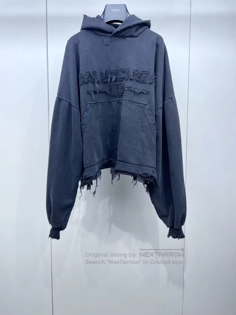 Balenciaga Balenciaga hoodie Size US S / EU 44-46 / 1 - 1 Thumbnail