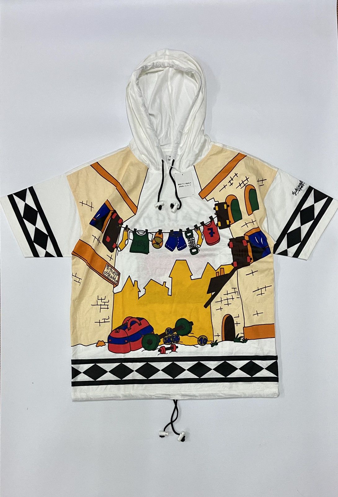 Jean Charles De Castelbajac JEAN CHARLES DE CASTELBAJAC HOODIE TEE Size US L / EU 52-54 / 3 - 5 Thumbnail