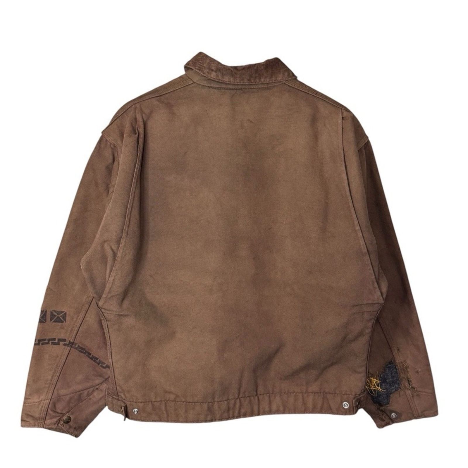 Carhartt Vintage Carhartt Detroit Jacket Mens Large Workwear Size US L / EU 52-54 / 3 - 2 Thumbnail