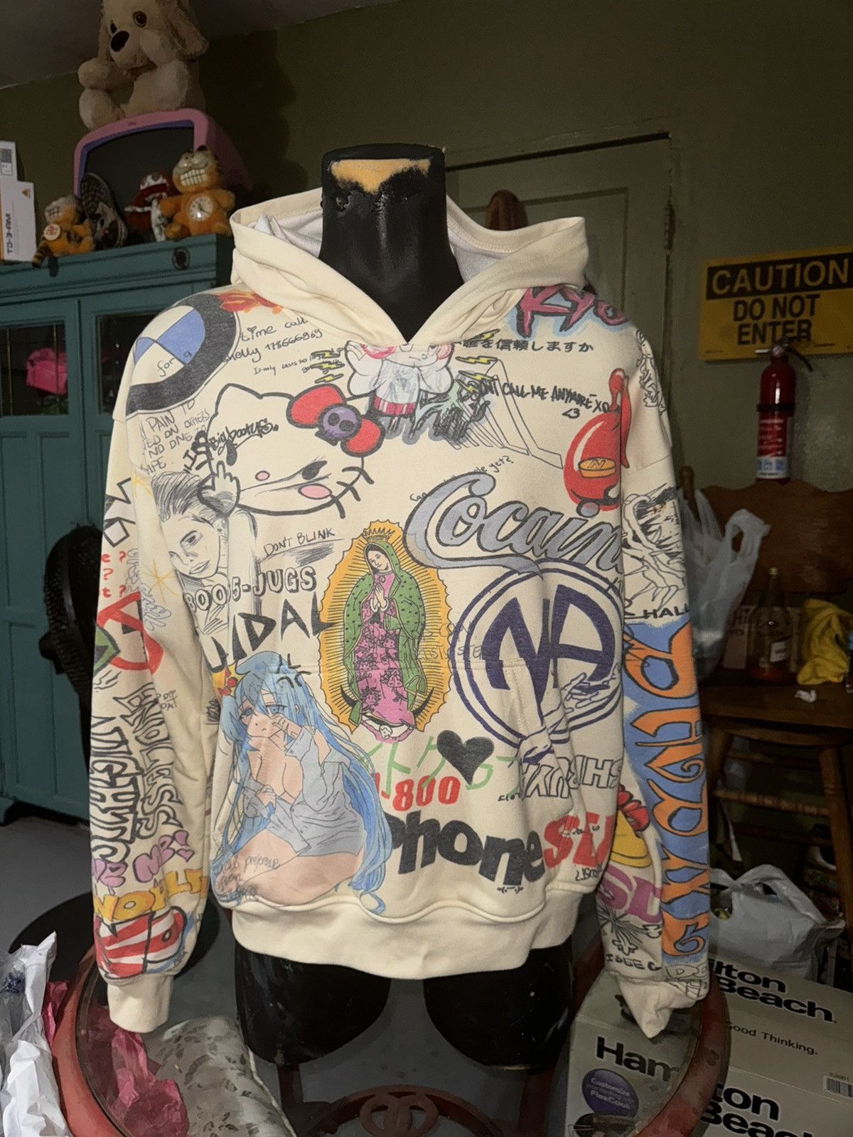 Designer Nightclub War! Hoodie Size US L / EU 52-54 / 3 - 1 Thumbnail
