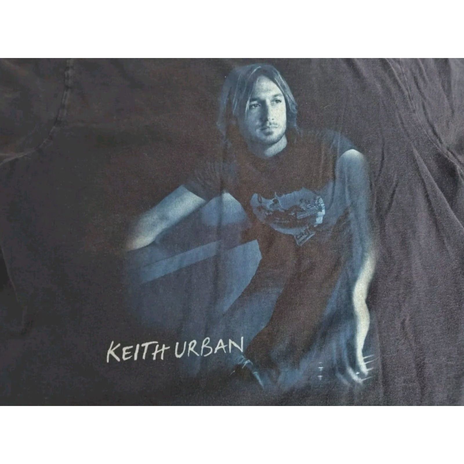 Vintage Keith Urban 2006 Tour T-Shirt Medium Blue Graphic Print Country Music Unisex Size M / US 6-8 / IT 42-44 - 3 Thumbnail