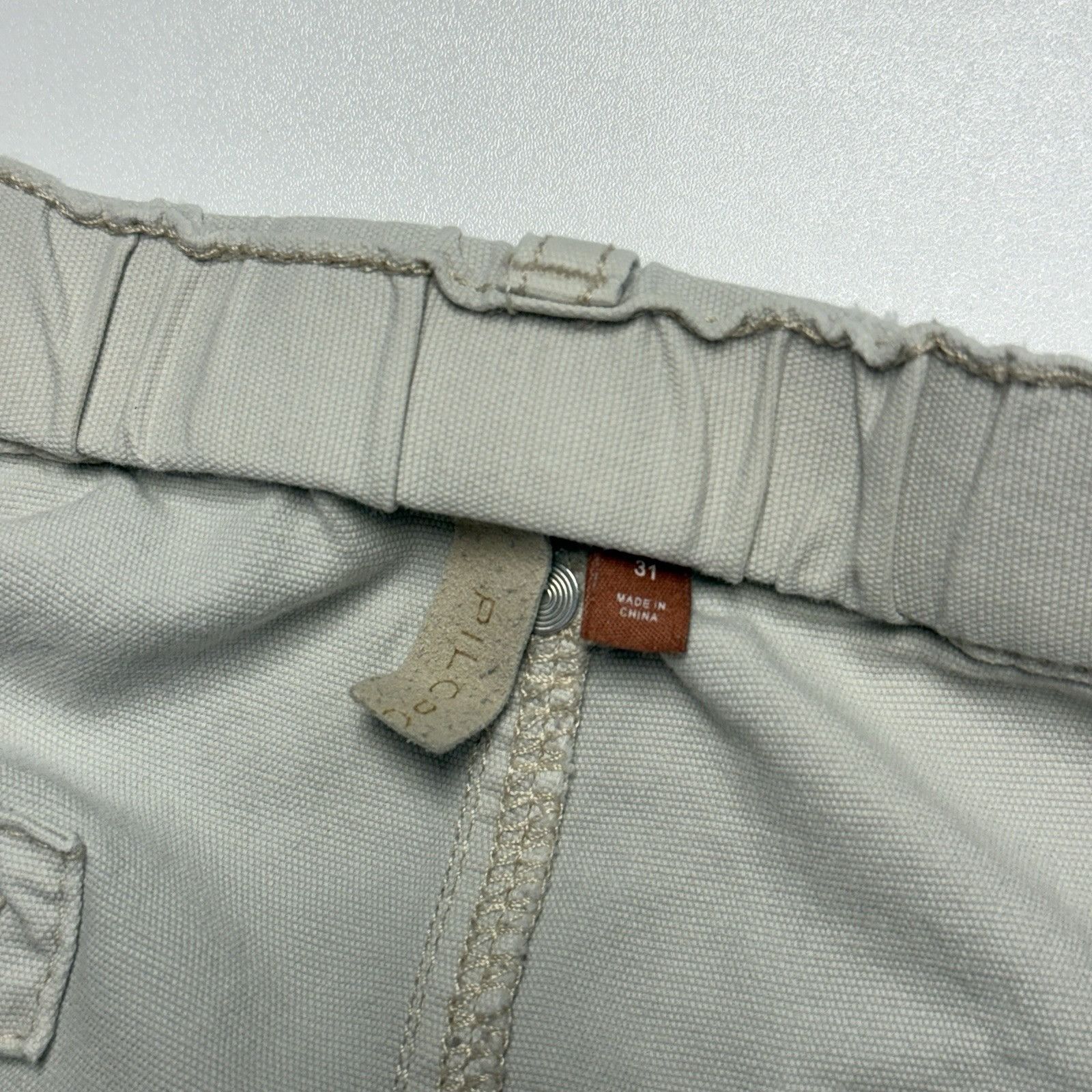 Anthropologie Pilcro Anthropologie Pants Womens 31 White Striped Size 31" - 8 Thumbnail