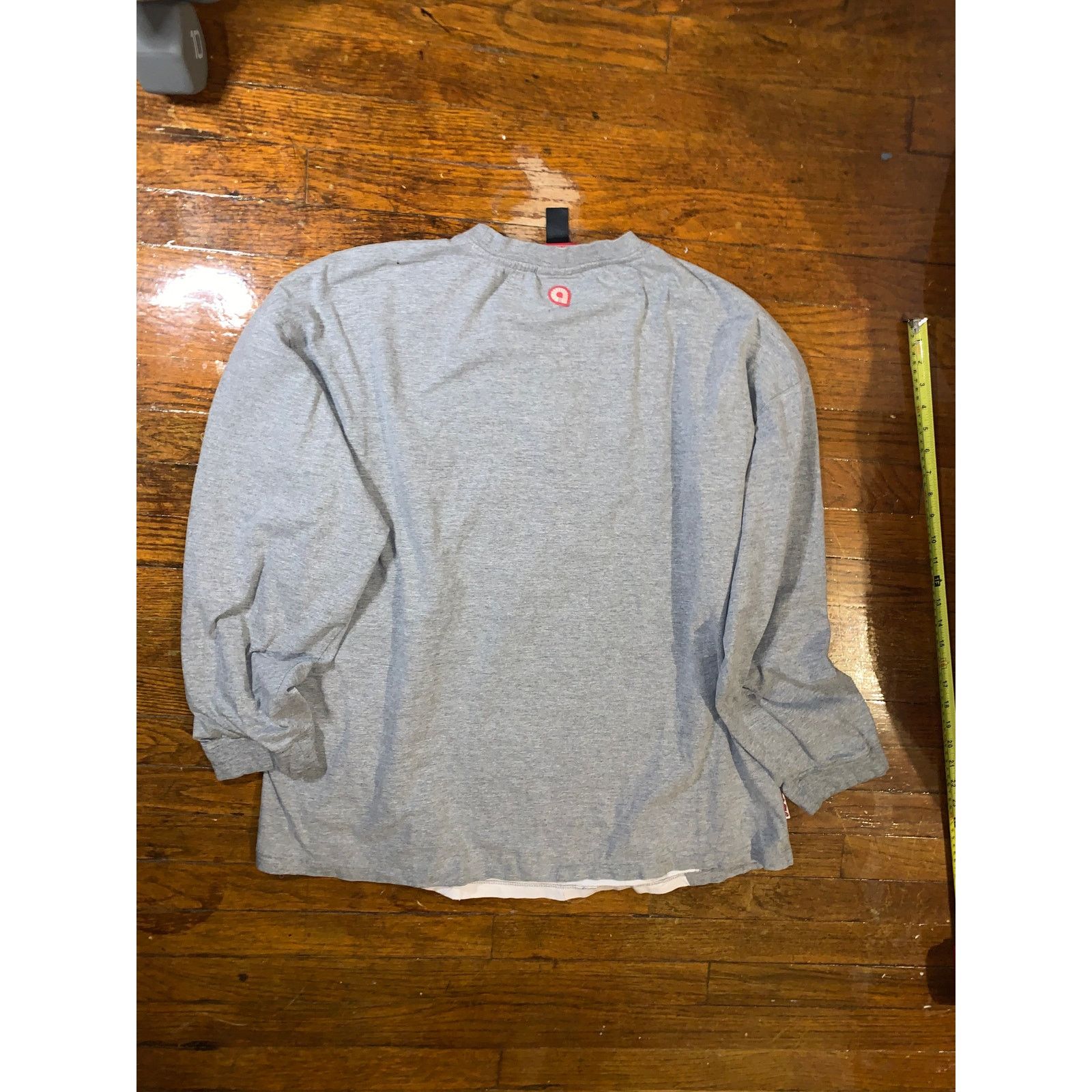 Akademiks × Vintage Y2K Akademiks Long Sleeve T Shirt 2XL Grey White Baggy Size US XXL / EU 58 / 5 - 7 Thumbnail