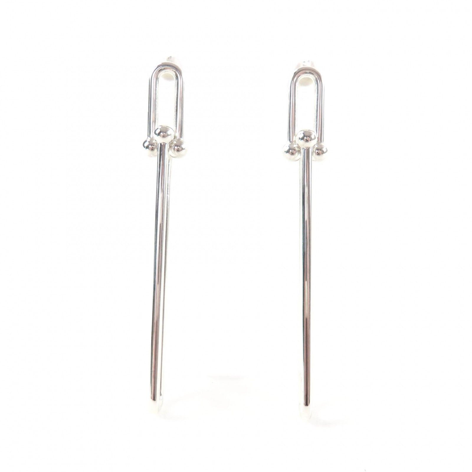 Tiffany & Co. Tiffany & Co. Tiffany & Co. Silver Long Link Earrings Precious Metal Earrings DUTY FREE for USA Size ONE SIZE - 1 Thumbnail