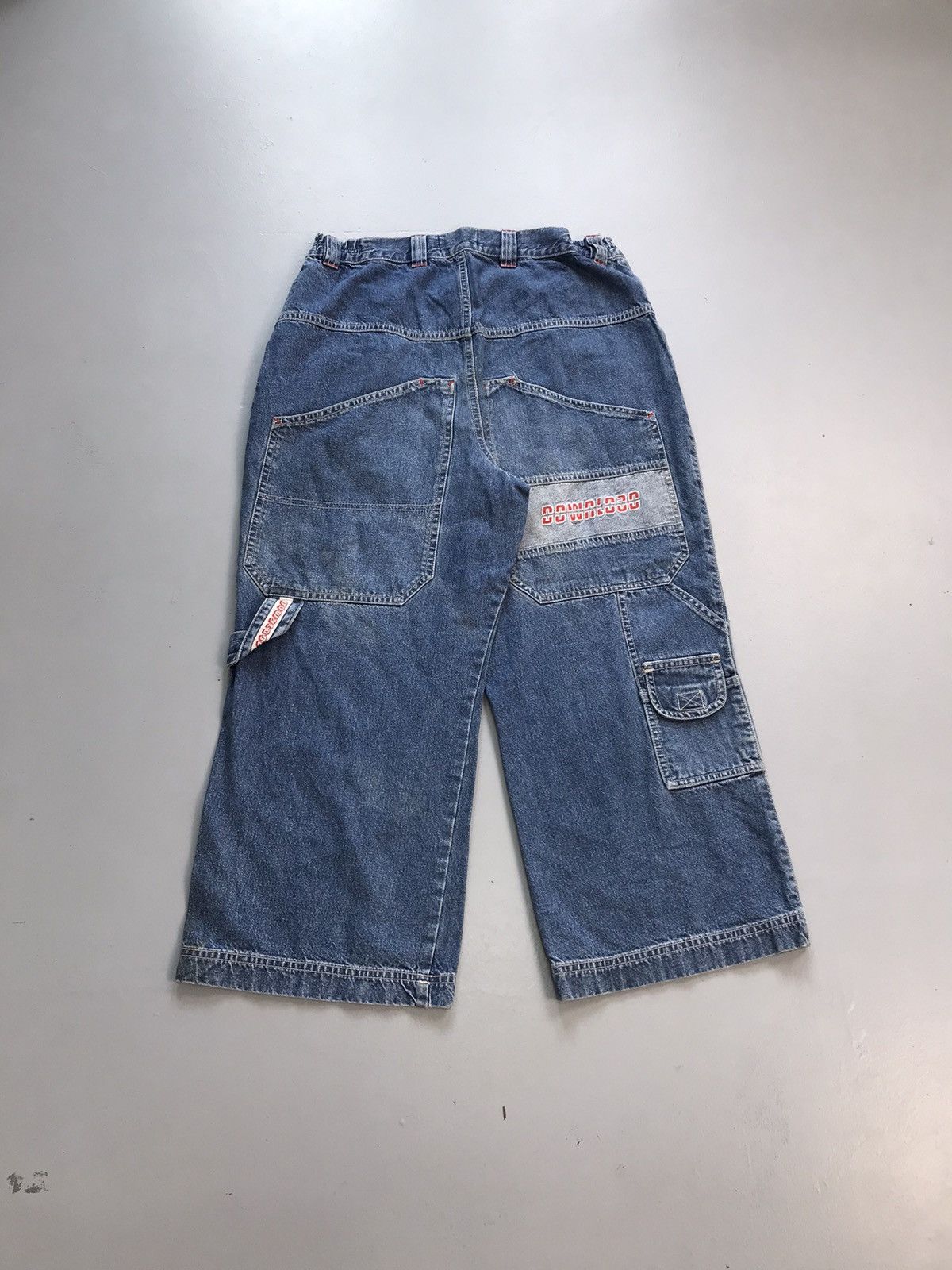 JNCO Vintage Y2K big pocket carpenter cropped denim Size 30" / US 8 / IT 44 - 2 Thumbnail