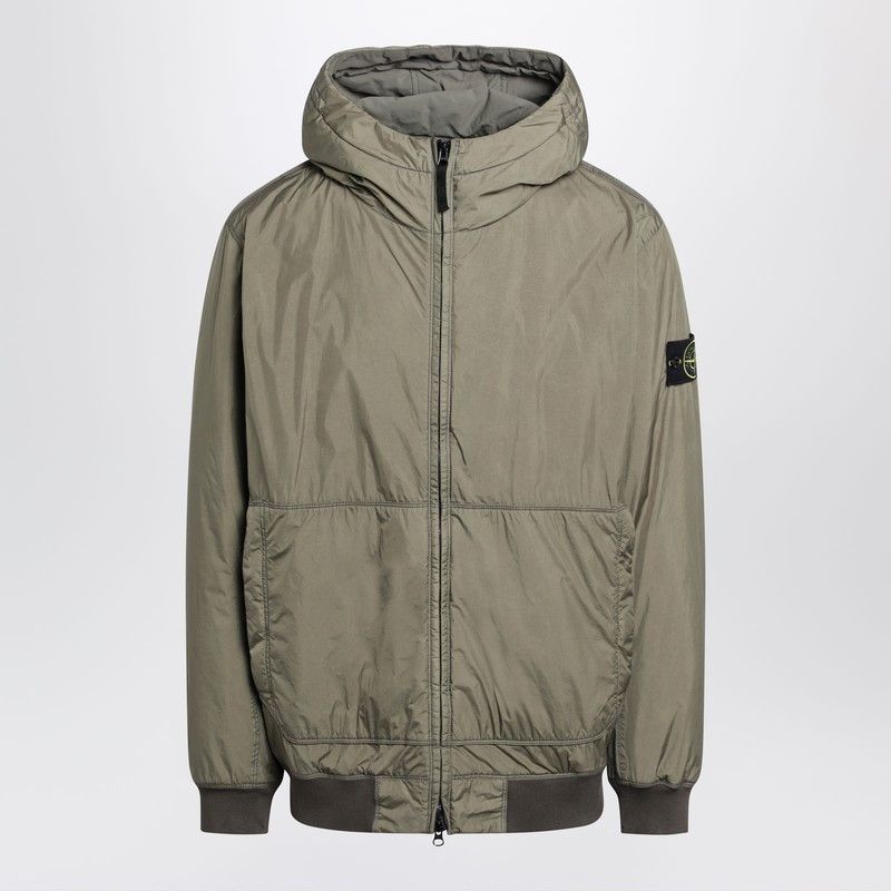 Stone Island Stone Island Military Green Lightweight Nylon Jacket Size US M / EU 48-50 / 2 - 1 Thumbnail