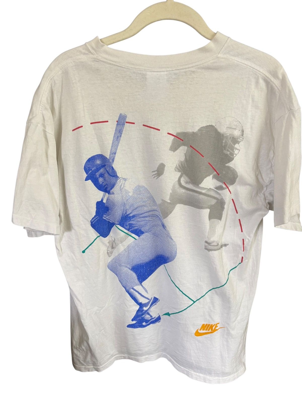 Nike Vintage Nike Bo Jackson Single Stitch T-Shirt Size US L / EU 52-54 / 3 - 5 Thumbnail