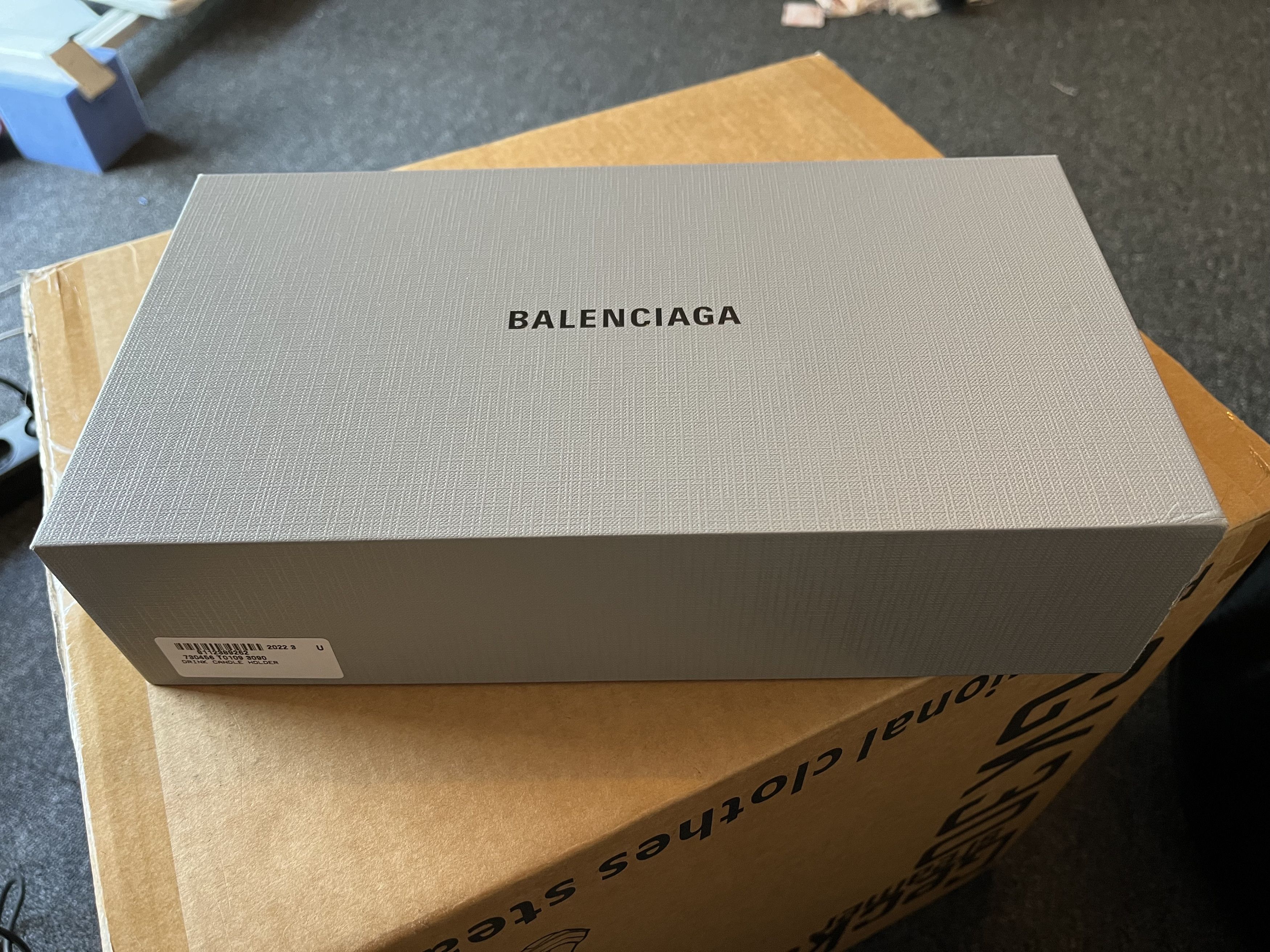 Balenciaga Drink Candle Holder in Green Size ONE SIZE - 6 Thumbnail