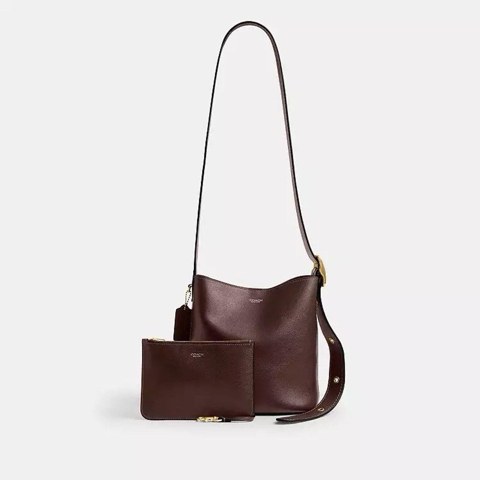Coach NWT Coach Bleecker Bucket Bag 21 Brass/Maple leather CCX07 Size ONE SIZE - 10 Thumbnail
